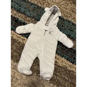 NEWBORN carters baby snowsuit bunting zipper suit